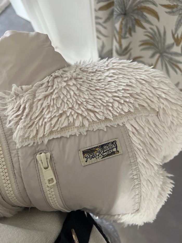 Manteau, doudoune, réversible, creme 12/14 ans  Ralph Lauren - photo numéro 5