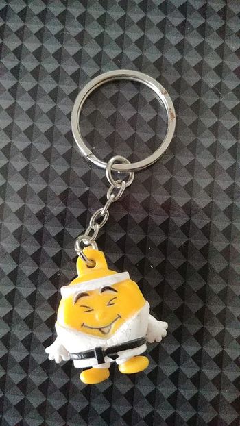 Porte clé mini Babybel judo karaté sport