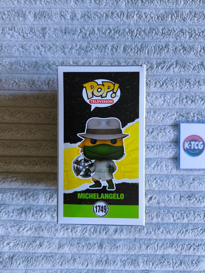 TMNT - POP Supreme N°1749 - Michelangelo in Trench Coat (Édition Limitée 9500 ex.) - photo numéro 4