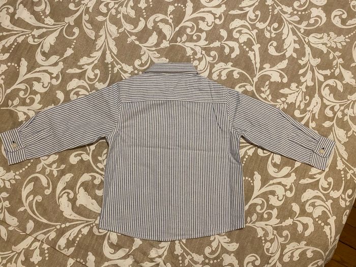 Chemise à rayures / neuve 86 cm - photo numéro 2