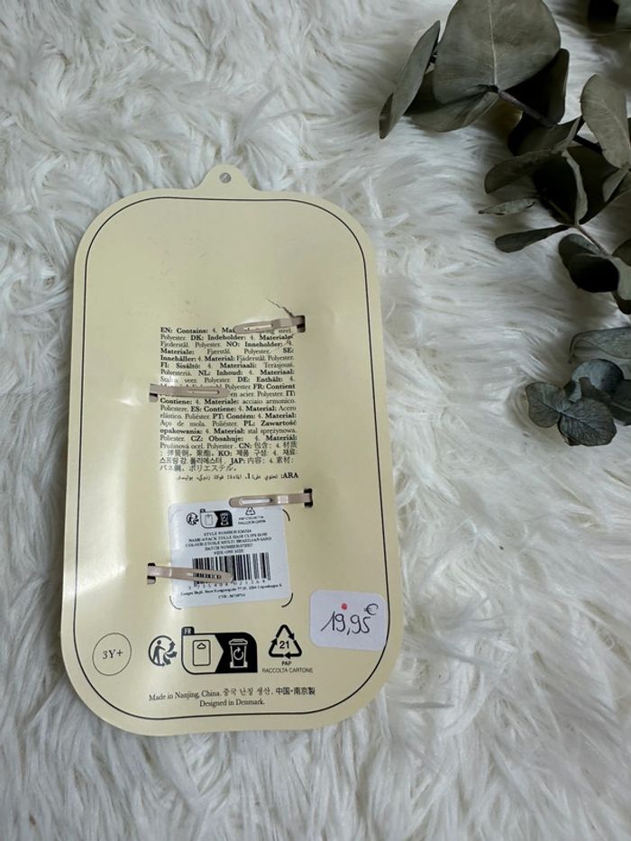 Lot de 4 barrettes Konges Slojd - photo numéro 4