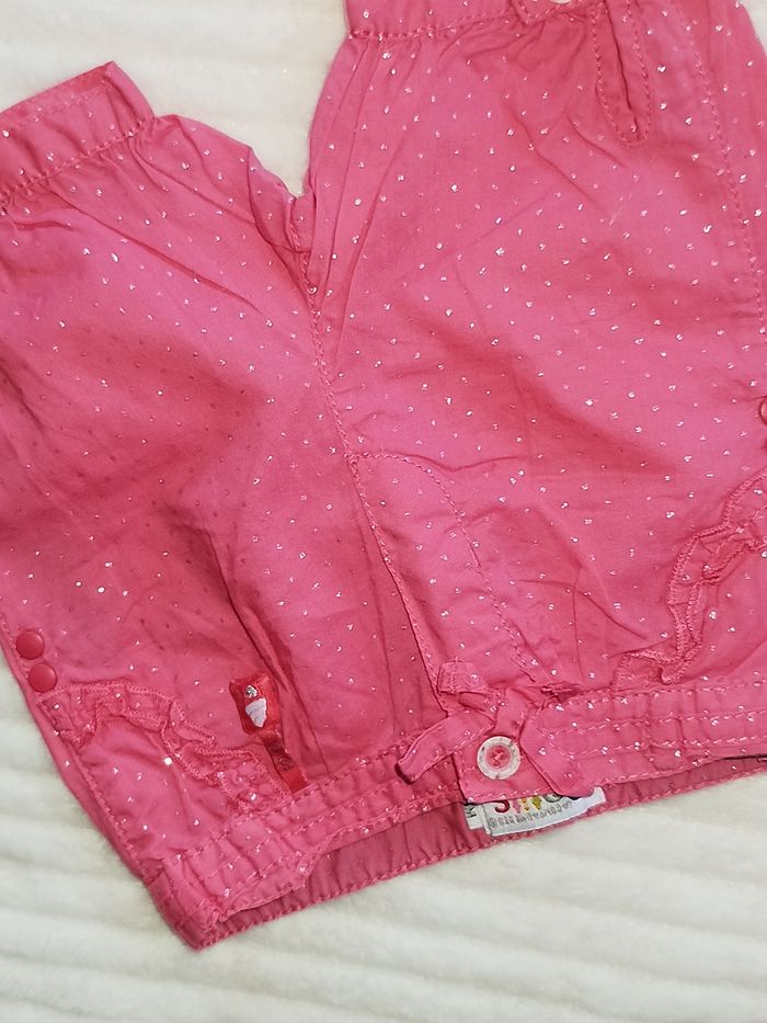 La Cie des Petits Short fille 6 mois - photo numéro 2