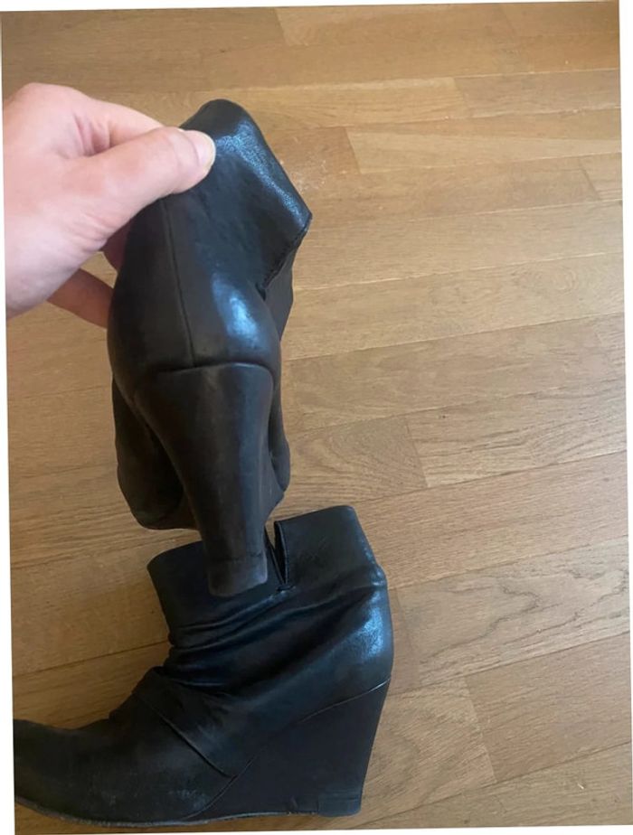 Bottines Maje talon invisible noir taille 39 - photo numéro 11