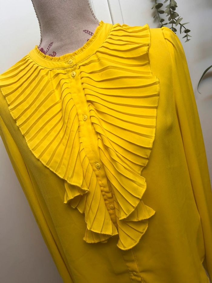 Chemisier jaune Only taille 38 - photo numéro 2