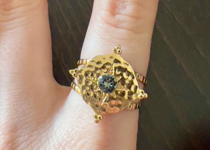 Bague dorée - photo numéro 3