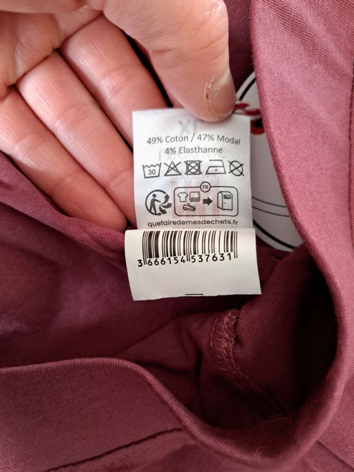 Legging bordeaux Dorotennis XL - photo numéro 4