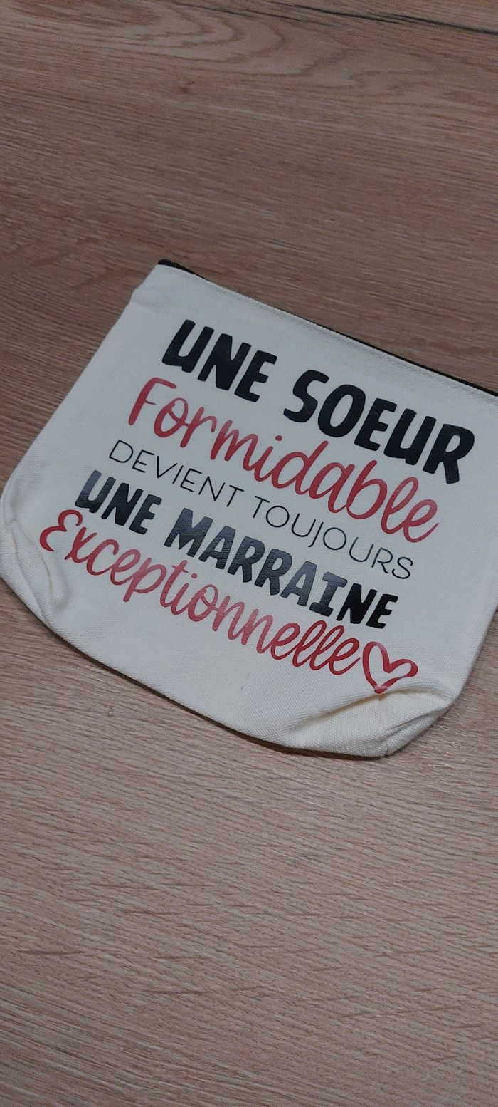 Pochette marraine, taty, amie, cousine - photo numéro 10