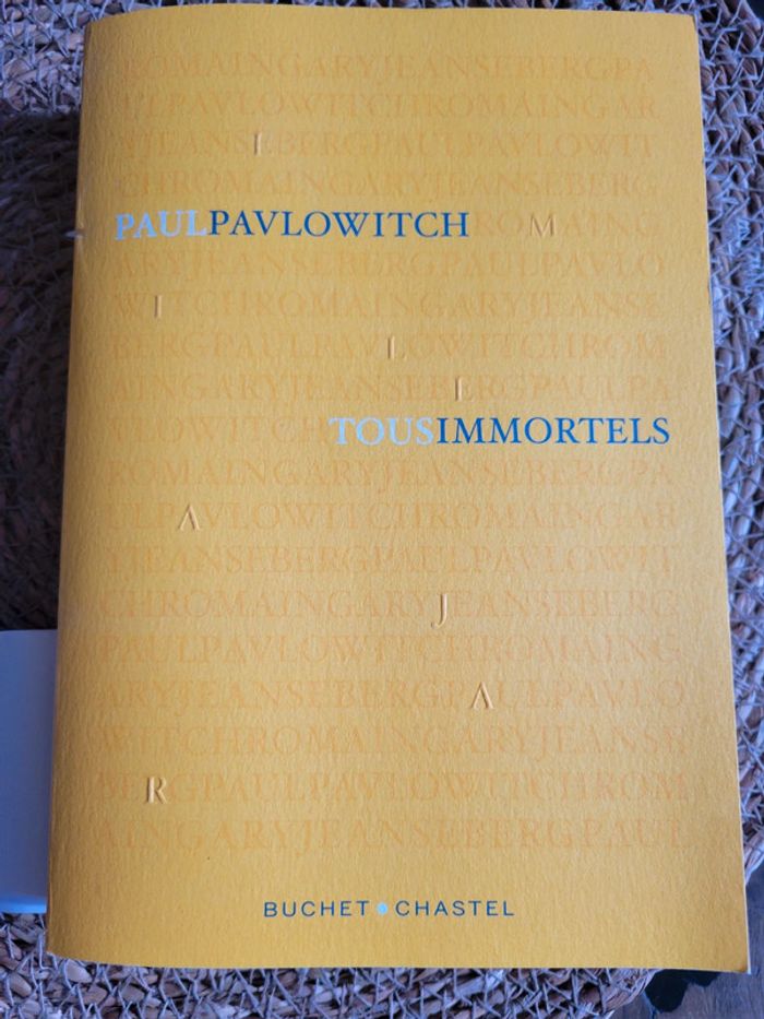 Tous immortels - Paul Pavlowitch - photo numéro 2
