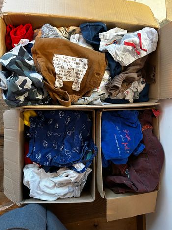 Vêtements 12mois 109pieces