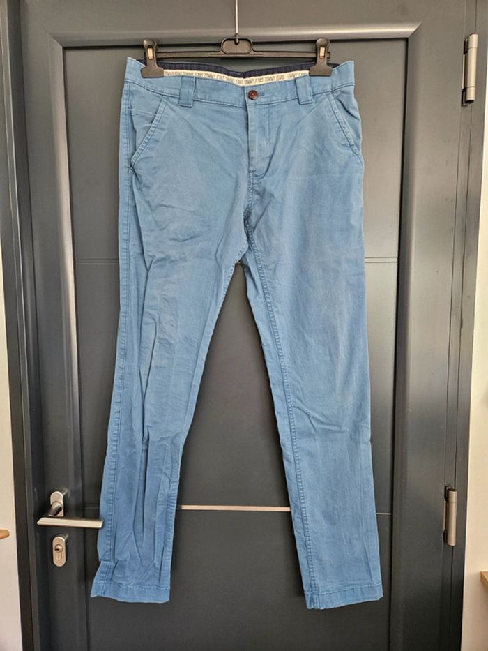 Pantalon bleu Tommy Jeans