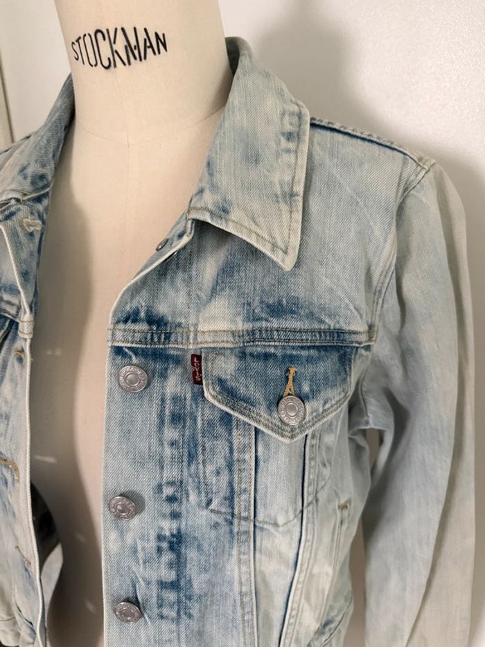 Veste courte en jean Levi’s taille S - photo numéro 4