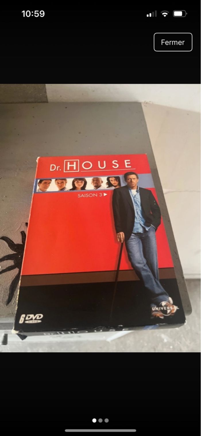 Coffret dvd dr house - photo numéro 3