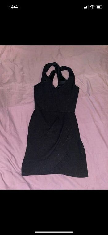 Robe noir à paillettes
