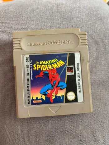 The amazing spider man Nintendo Game Boy Color jeu retro