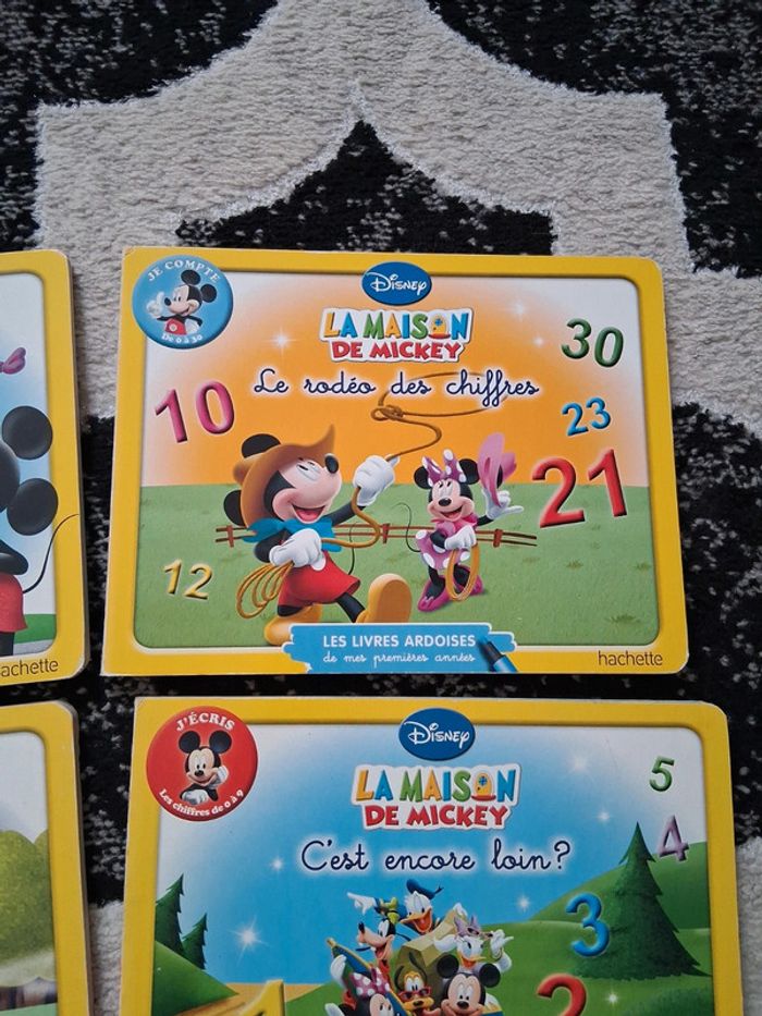 Lot de 6 livres ardoises La Maison de Mickey - photo numéro 5