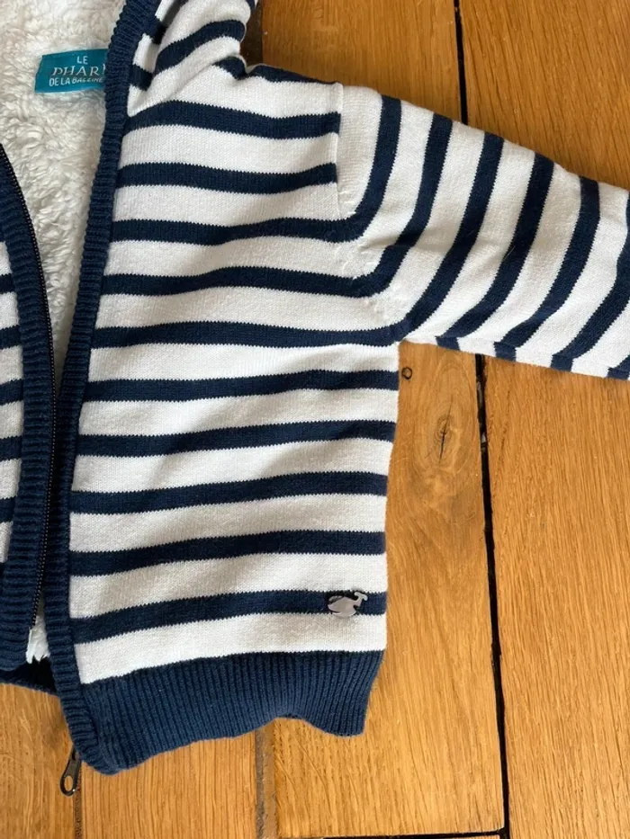 Gilet marinière - photo numéro 4