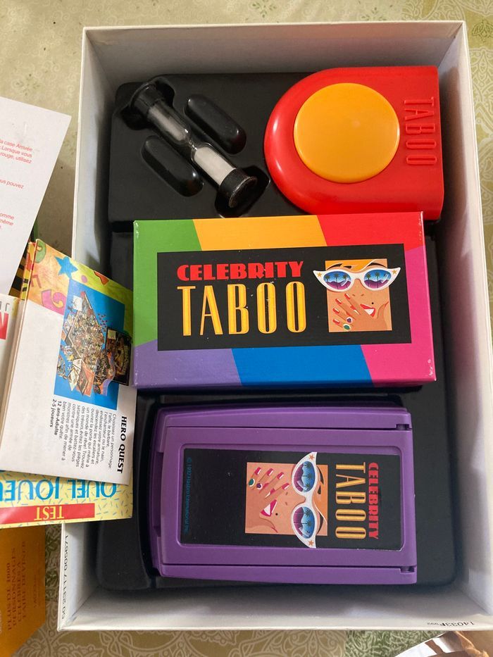 Jeu taboo célébrités - photo numéro 2