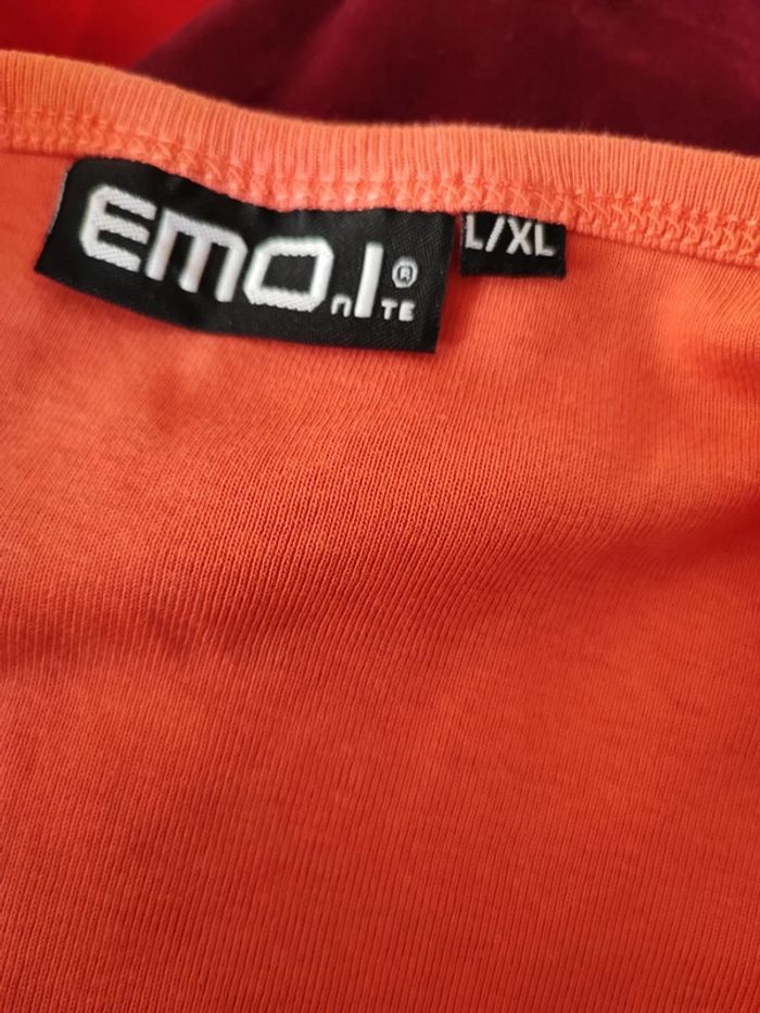 Tunique longue ou petite robe orange - photo numéro 5