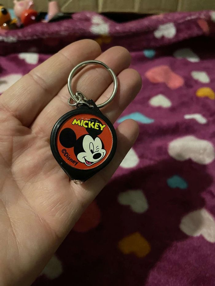 Figurine Porte-clés Lumière Mickey Disney