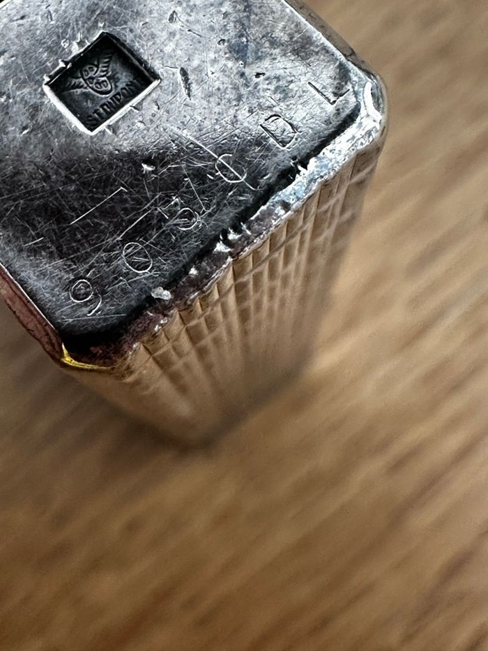 Briquet ancien  St Dupont argent - photo numéro 6