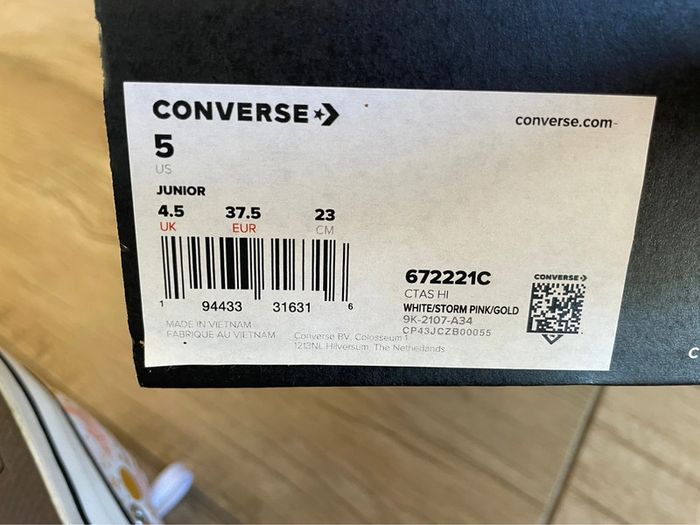 Converse haute - photo numéro 6