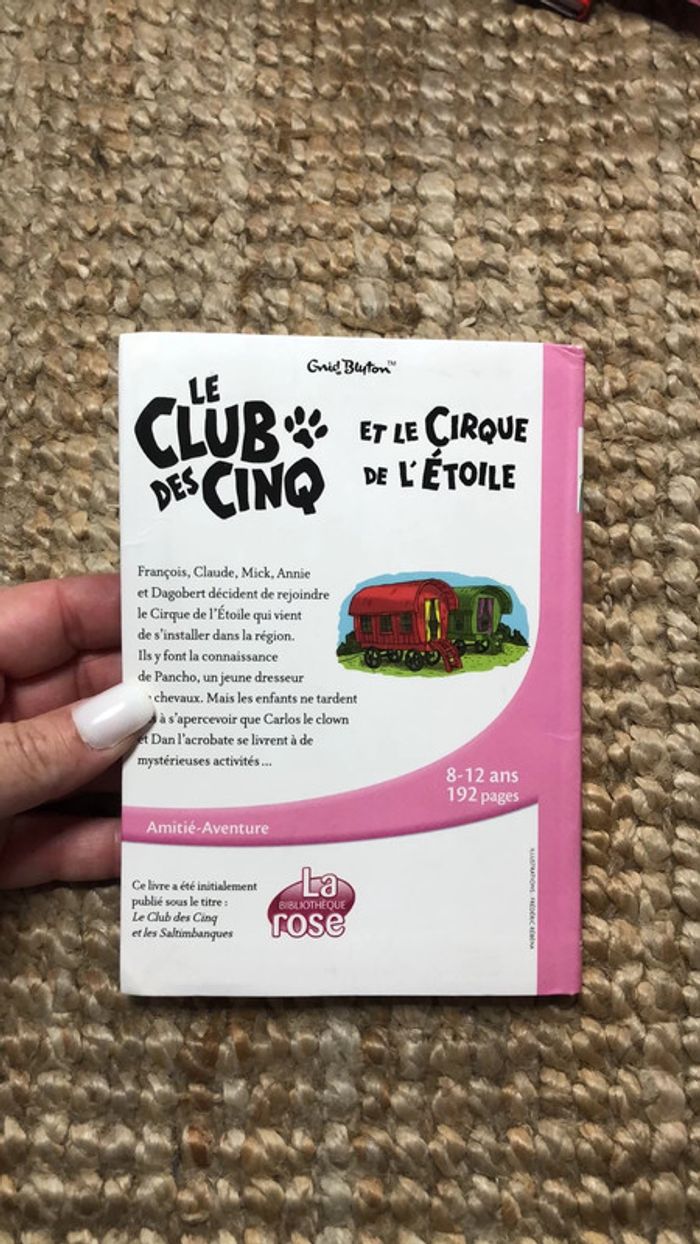 Livre « le club des cinq et le cirque de l’étoile » - photo numéro 2