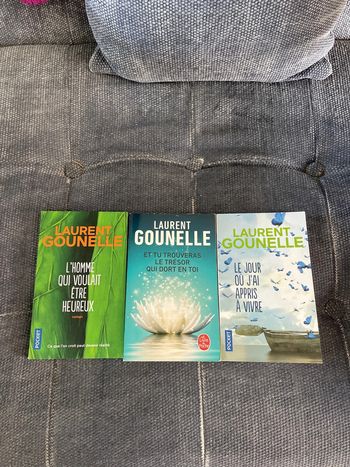 3 livres poche Laurent  Gounelle