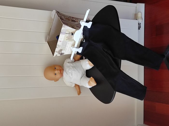 Legging fille 7 ans doublé polaire – Noir