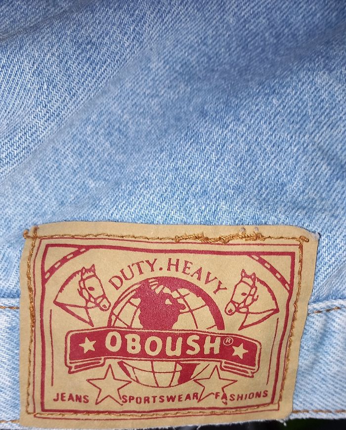 Veste en jean oboush yorke&cole - photo numéro 2