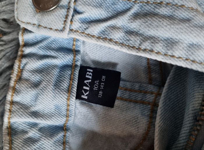 Jupe-short en jean 10ans - photo numéro 5