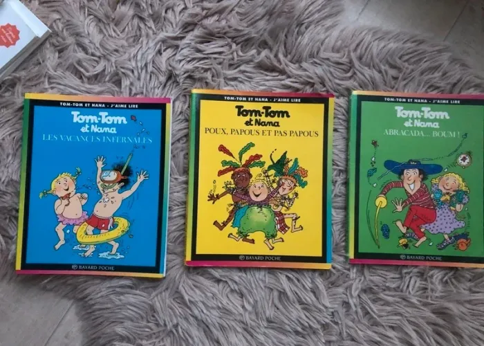 Lot livres Tom Tom et nana - photo numéro 2