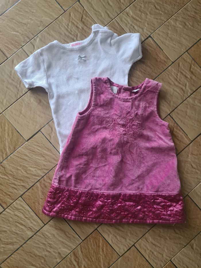Ensemble robe / Taille 6 mois