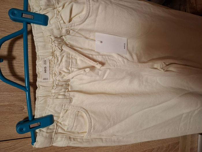 pantalon creme - photo numéro 3