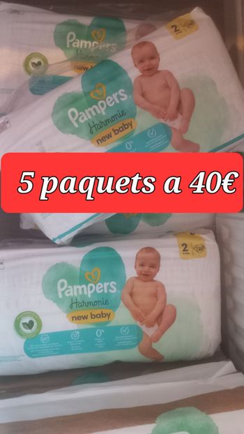 Pampers taille 2 