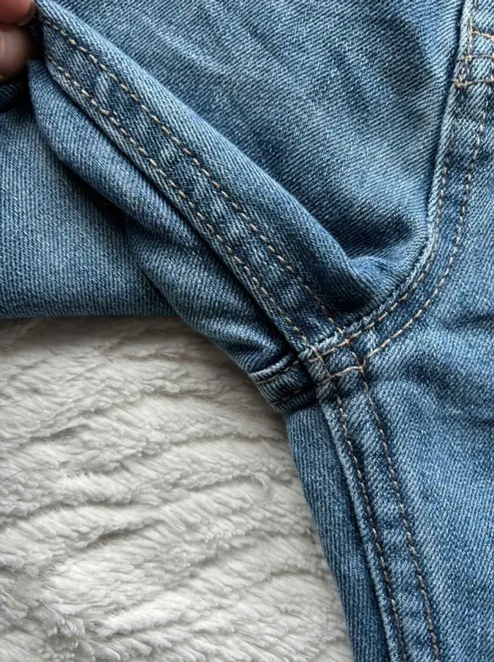 Jean Levi’s femme 550 Relaxed Fit W27 L27 S/36 bleu large ample mi taille - taille haute - photo numéro 6