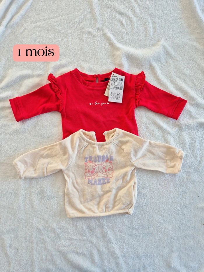 Lot 2 pulls fins 1 mois