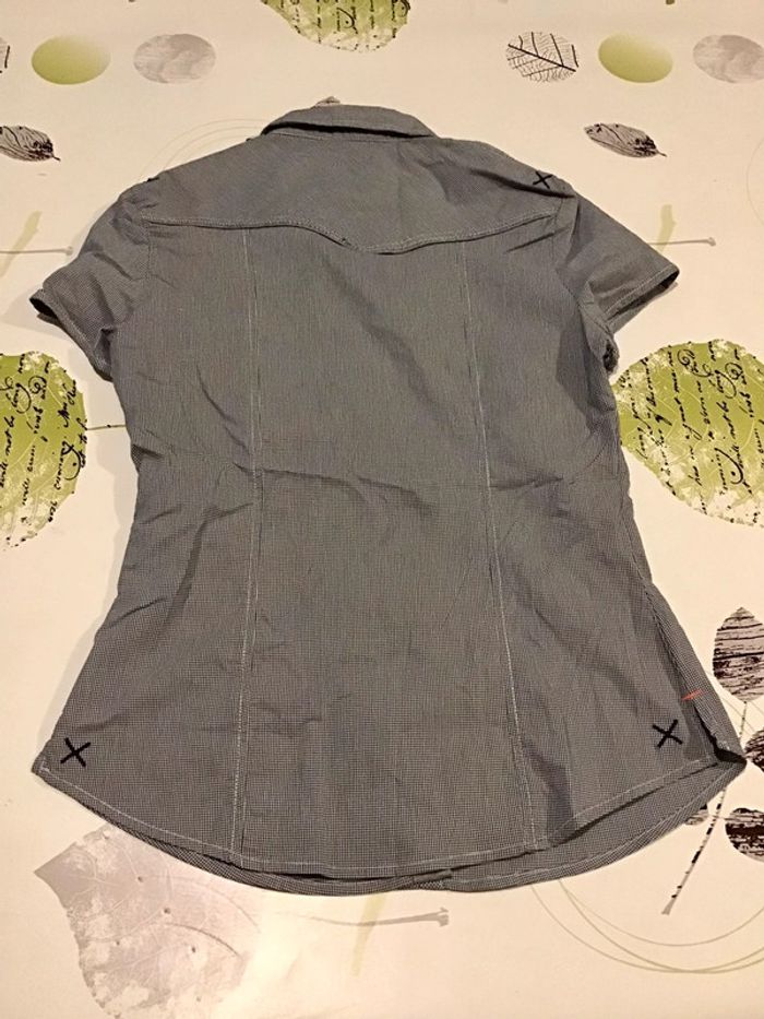 Chemise manche courte marque Cache cache taille 2 - photo numéro 3