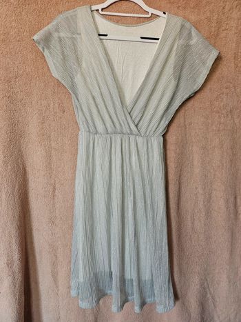 Robe grise argenter