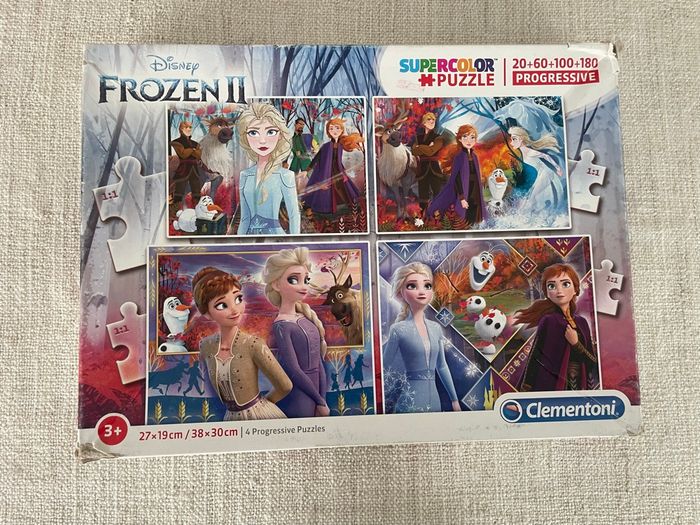 Puzzles progressifs Reine des Neiges