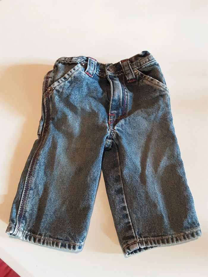 Jean délavé petit garçon 3 mois Du pareil au même