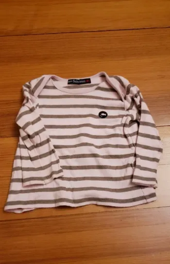 Marinière Saint James fille 12mois bébé printemps été