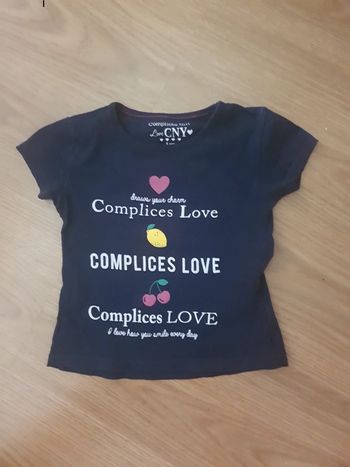tee shirt complice 5 ans
