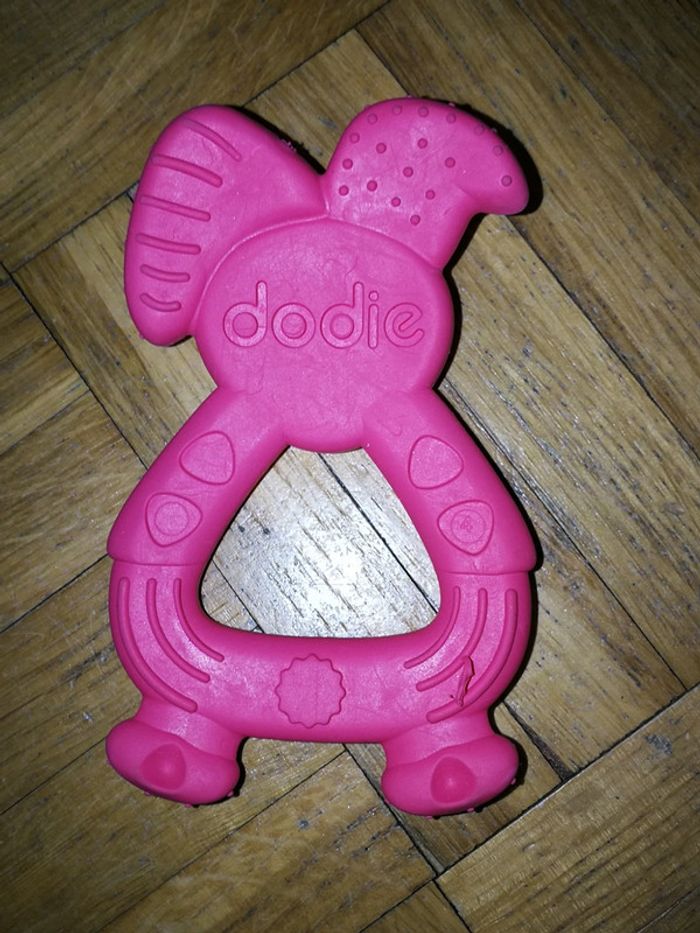 Anneau de dentition lapin rose Dodie - photo numéro 2