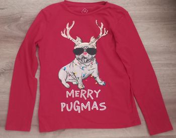 Tee-shirt manches longues en parfait état 7-8 ans.