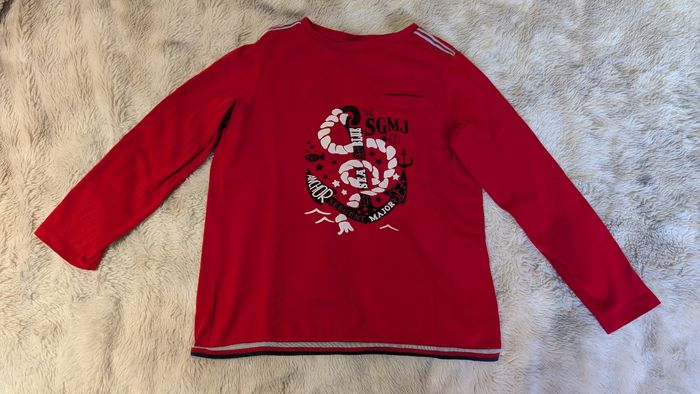 T-Shirt manches longues Sergent Major taille 7 ans - photo numéro 1
