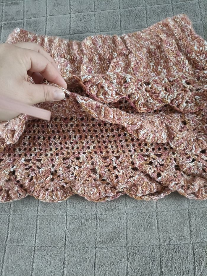 🎀 Magnifique Mini jupe faite main taille 36/38🎀 - photo numéro 3
