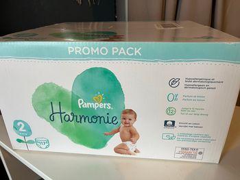 Couches Pampers harmonie taille 2 
