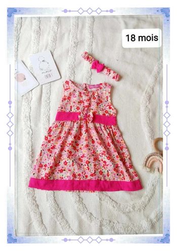 Robe fille 18 mois