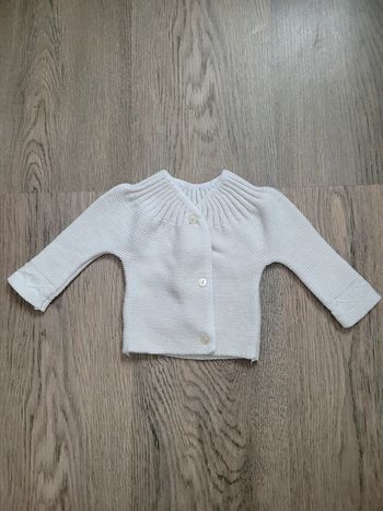 Gilet bébé 1 mois