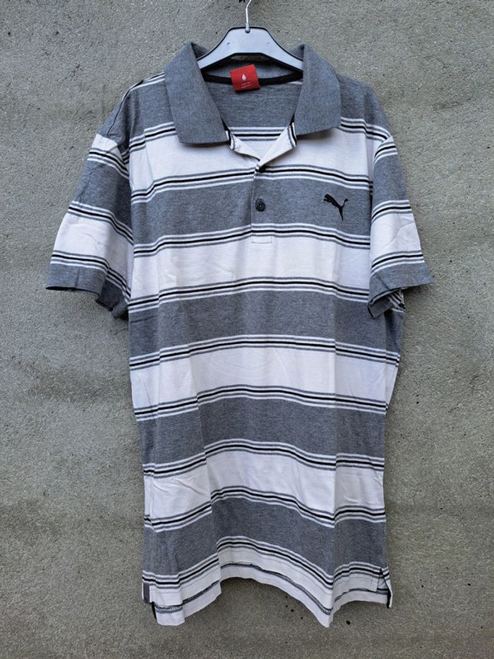 Polo Puma à rayures